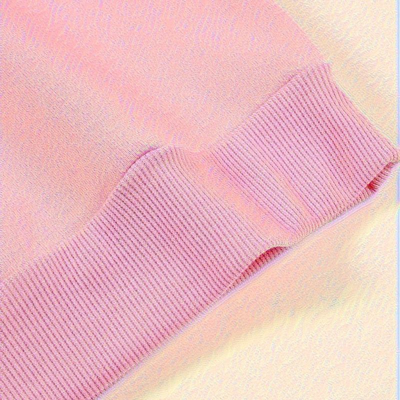 Solid Color Sweatshirts with Relaxed Pullover Fit