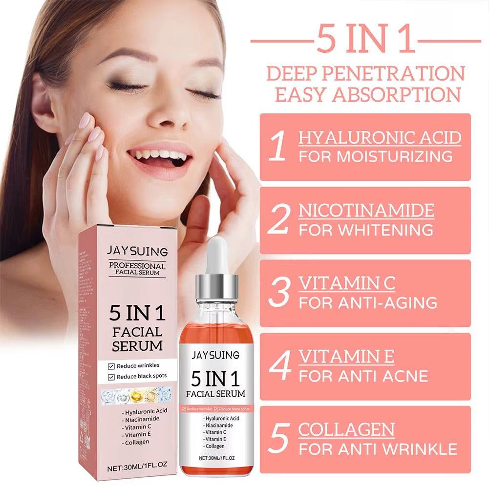 5 in 1 Facial Treatment Essence with Vitamin C