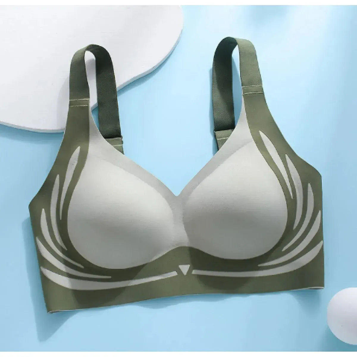 4-Pack Seamless Push-Up Sports Bras Anti-Gravity Lift & Gather Support