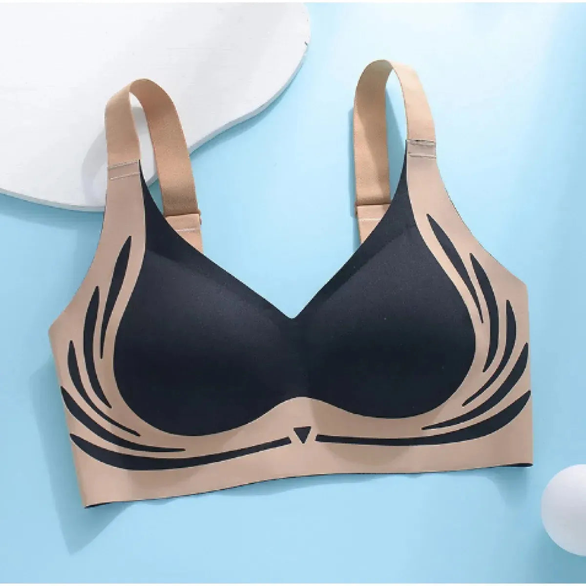 4-Pack Seamless Push-Up Sports Bras Anti-Gravity Lift & Gather Support