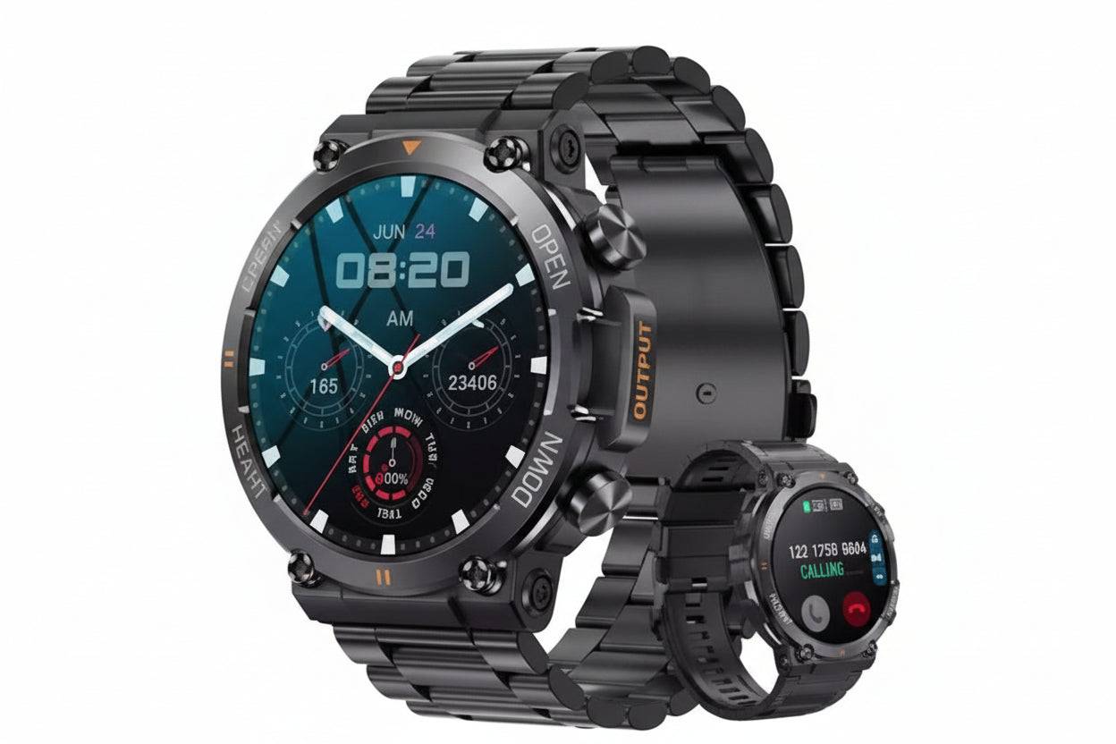 Mens Smart Watch Bluetooth Call Fitness