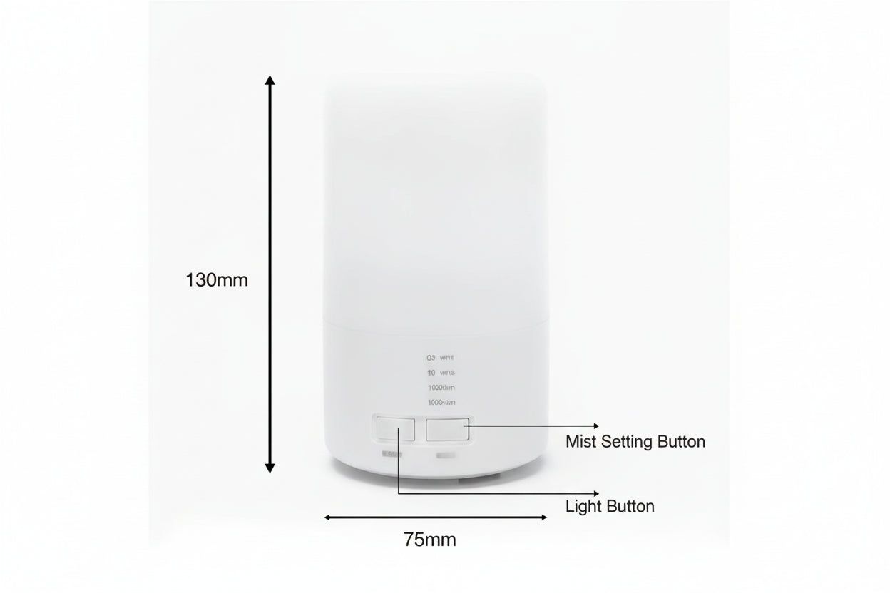Mini Ultrasonic Essential Oil Diffuser