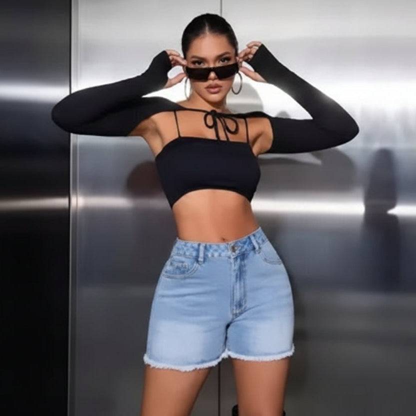 High Waist Wide Leg Jeans Mystic Eye