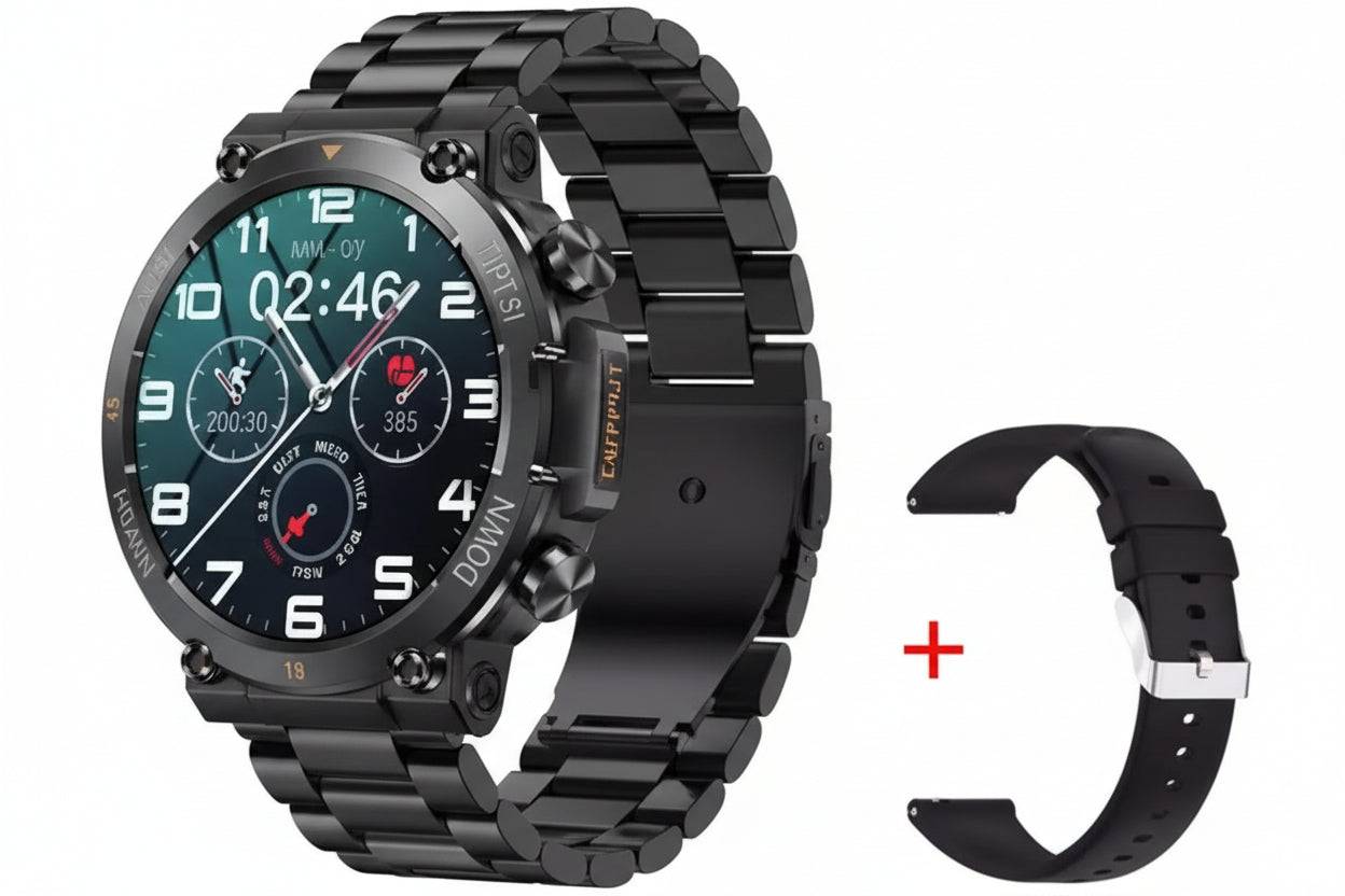 Mens Smart Watch Bluetooth Call Fitness