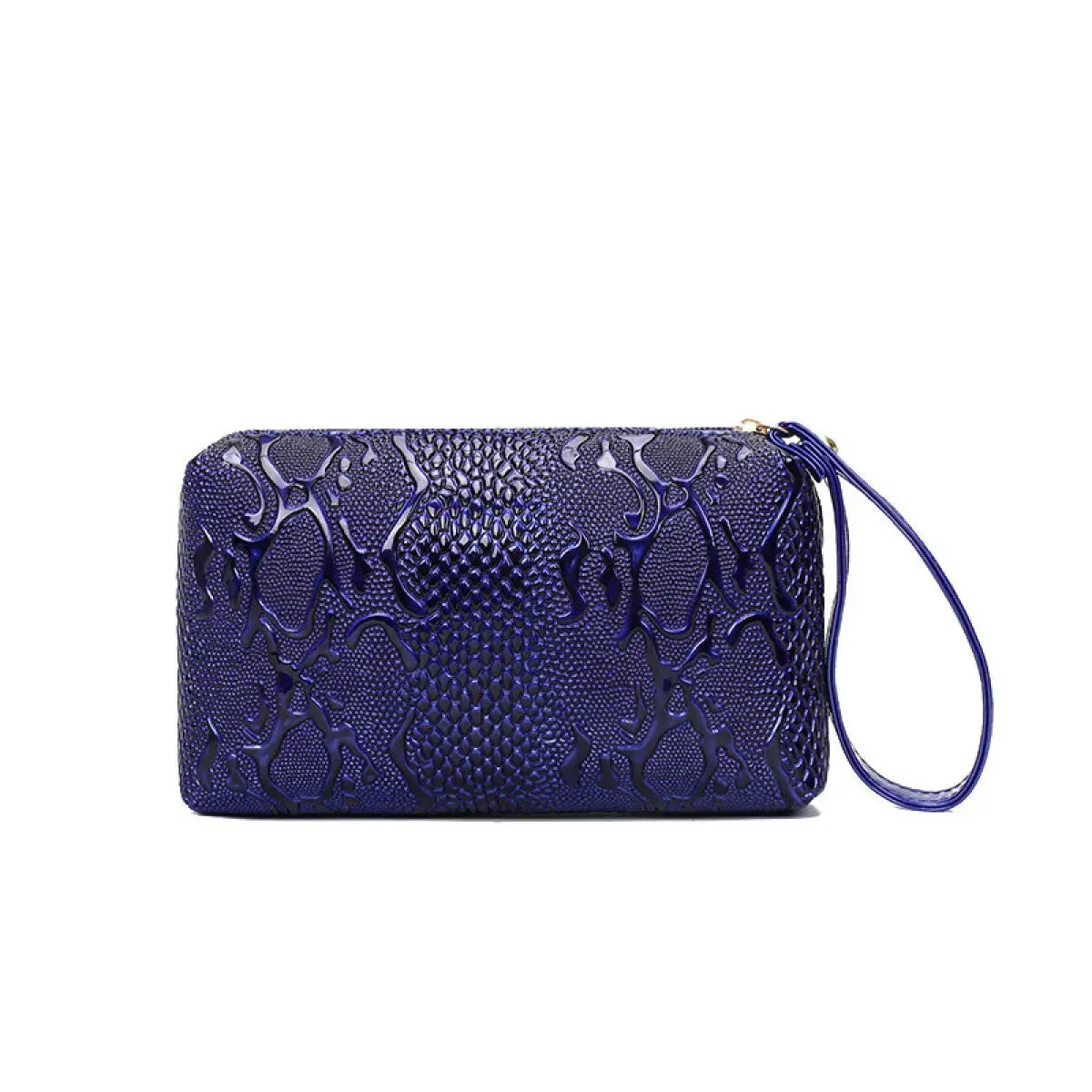 Glossy PU Leather Shoulder Bag for Women, Multi-Carry Design, Fits iPad & Wallet