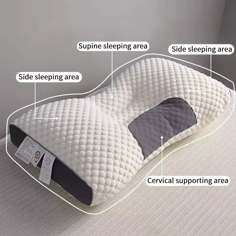 3D Knitted Cotton Pillow for Massage Comfort