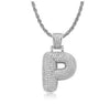 PIPE Rhodium HH Bubble Letter - PMMNAPOLES