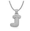 PIPE Rhodium HH Bubble Letter - PMMNAPOLES