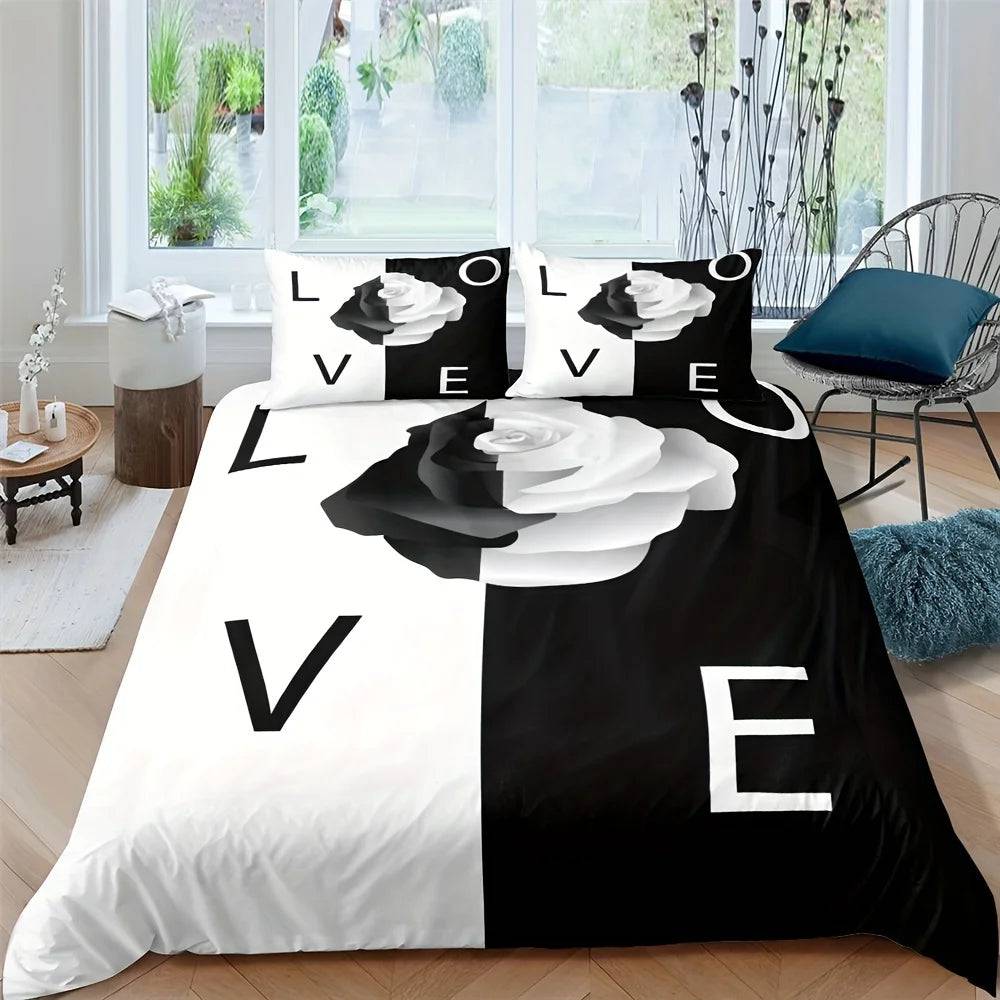 Bedding set, full size, 3 pieces - PMMNAPOLES