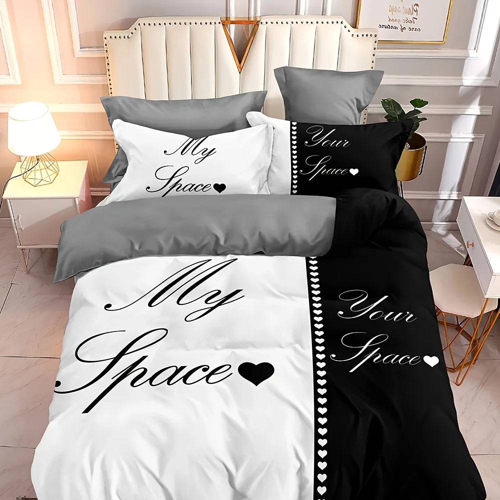 Bedding set, full size, 3 pieces - PMMNAPOLES