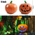 Halloween pumpkin shaped LED light lamp - PMMNAPOLES