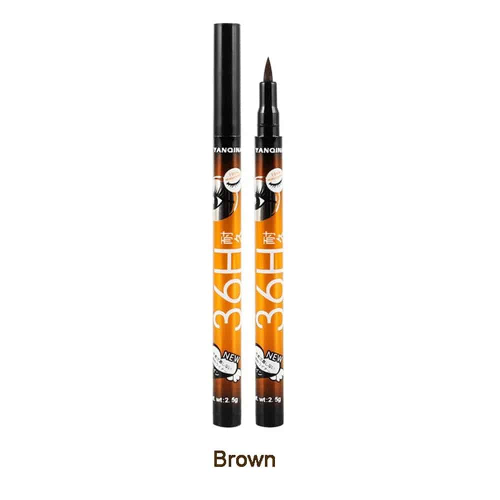 Black liquid eyeliner, brown tone - PMMNAPOLES