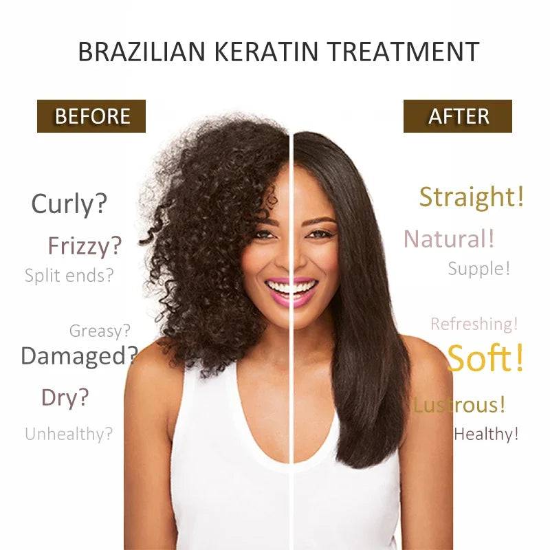 Brazilian keratin hair straightening treatment - PMMNAPOLES