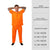 Adult inmate costume for Halloween - PMMNAPOLES