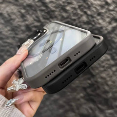 Luxury Magnetic Shockproof Phone Case Stand Glass Lens Protector Cover - PMMNAPOLES