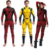 Wolverine Deadpool Superhero Cosplay Jumpsuit - PMMNAPOLES