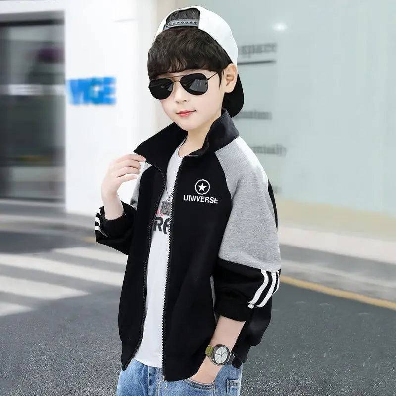 Children's boy coat spring and autumn children's spring baseball exotic jacket - PMMNAPOLES