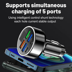 Car Charger USB C Fast Charging - PMMNAPOLES