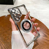 Luxury Plating Magnetic Clear Case Shockproof Silicone Cover - PMMNAPOLES