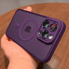 Magnetic Luxury Matte Translucent Armor Shockproof Case - PMMNAPOLES