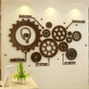 Retro Industrial Style Gear Wall Stickers For Home Living Room Decorative Wallpaper - PMMNAPOLES