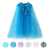 Snow Queen Elsa Anna Costume Cape - PMMNAPOLES