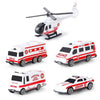 Kids Toy Set Fire Truck, Taxi, Airplane, Car and Helicopter - PMMNAPOLES