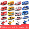 Kids Toy Set Fire Truck, Taxi, Airplane, Car and Helicopter - PMMNAPOLES