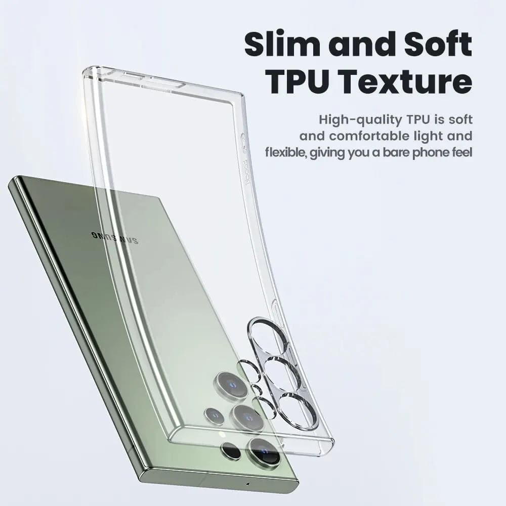 Toocki Phone Case Transparent Soft Protective Cover Case - PMMNAPOLES