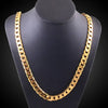 Gold necklaces stamped color chain for Men women - PMMNAPOLES