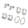 Elegant men's earring set - PMMNAPOLES