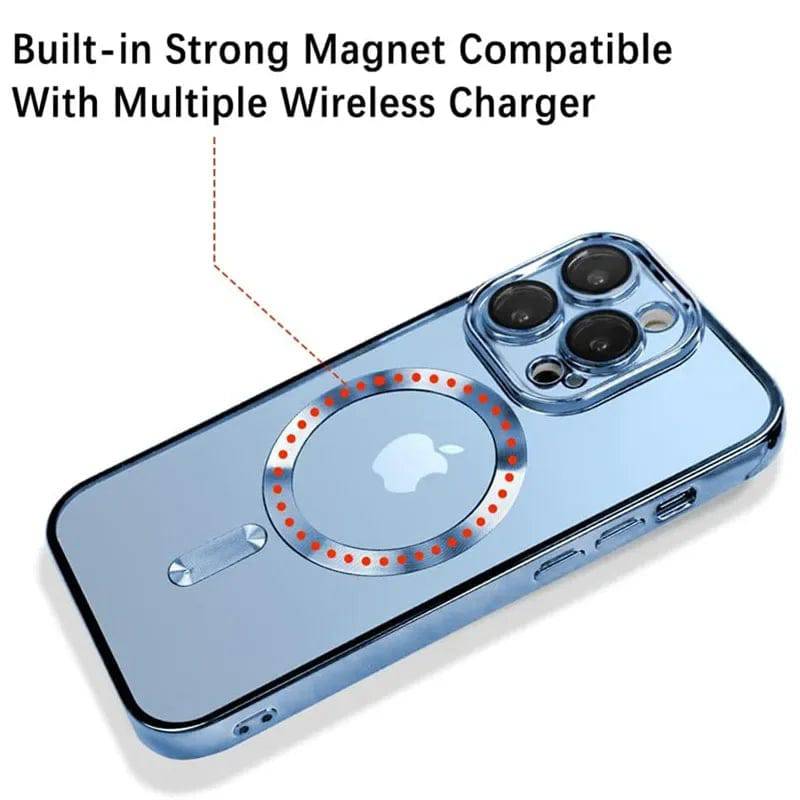 Magnetic Case Clear Lens Protection For Magsafe Wireless Charging - PMMNAPOLES