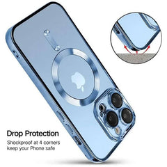 Magnetic Case Clear Lens Protection For Magsafe Wireless Charging - PMMNAPOLES