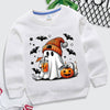 Halloween Bat and Ghost Pumpkin Hoodie - PMMNAPOLES