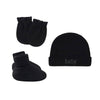 Newborn cotton hat, gloves and socks set - PMMNAPOLES