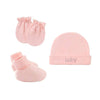 Newborn cotton hat, gloves and socks set - PMMNAPOLES