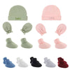 Newborn cotton hat, gloves and socks set - PMMNAPOLES