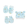 Newborn cotton hat, gloves and socks set - PMMNAPOLES