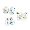 Newborn cotton hat, gloves and socks set - PMMNAPOLES