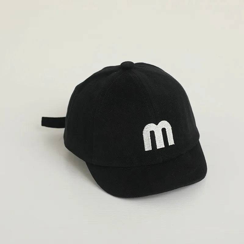 Embroidered Baby Cap Summer, Letter - PMMNAPOLES