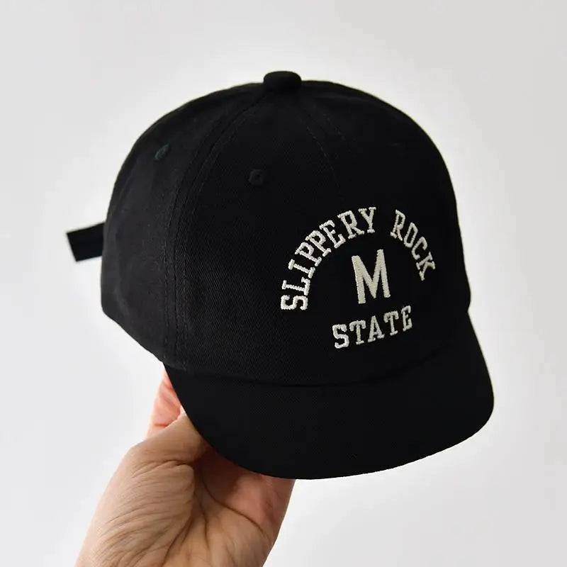 Embroidered Baby Cap Summer, Letter - PMMNAPOLES