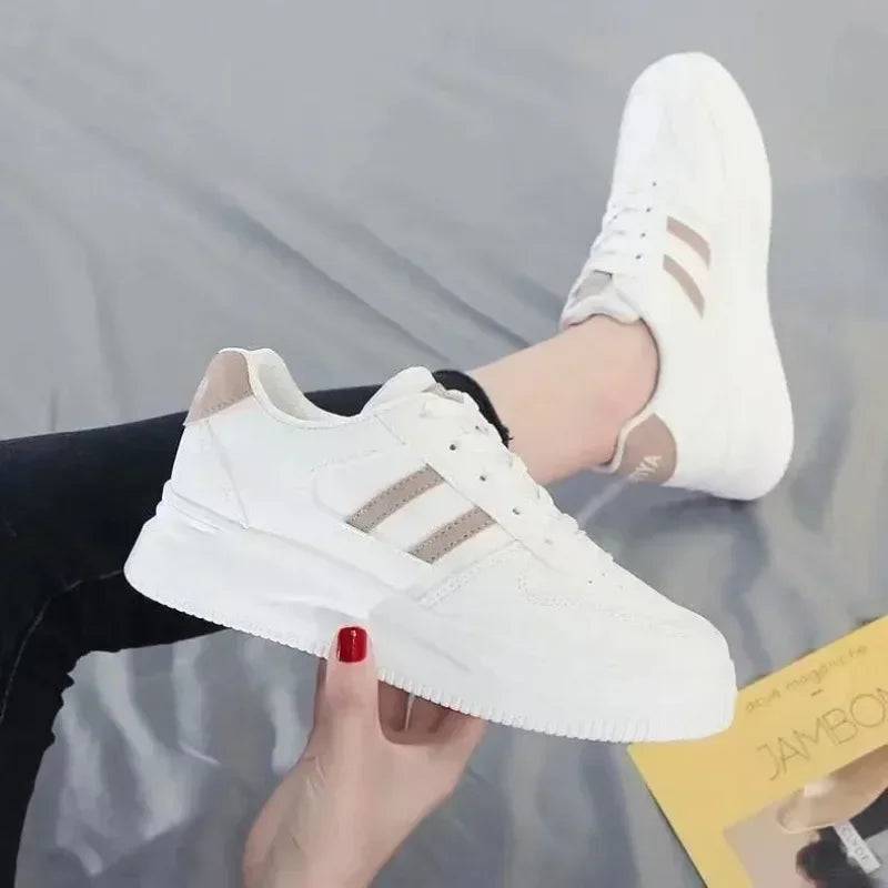 New Women Casual Walking Shoes Summer Flat Lace - PMMNAPOLES