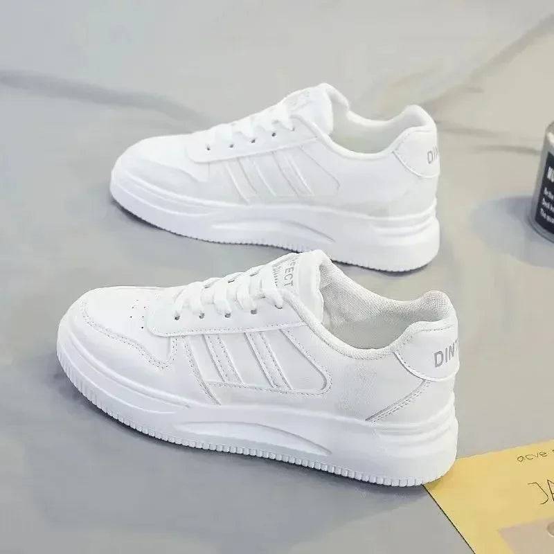 New Women Casual Walking Shoes Summer Flat Lace - PMMNAPOLES