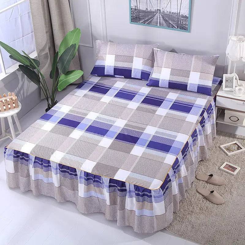 Bed Sheet Set Flower Bedspread Size (1.5M/1.8M/2M) - PMMNAPOLES