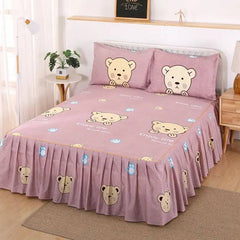 Bed Sheet Set Flower Bedspread Size (1.5M/1.8M/2M) - PMMNAPOLES