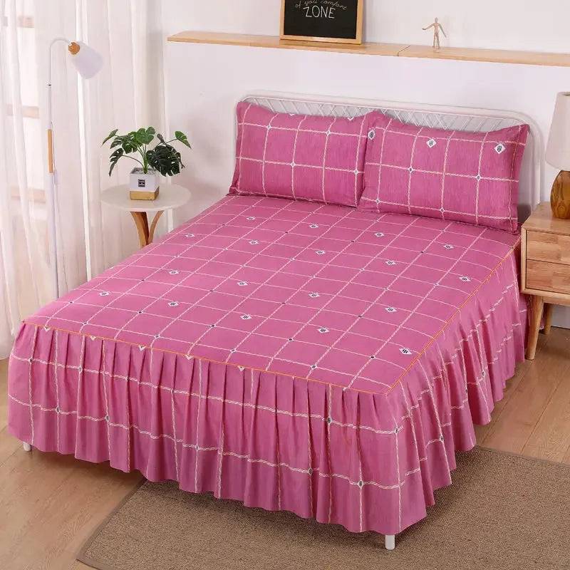 Bed Sheet Set Flower Bedspread Size (1.5M/1.8M/2M) - PMMNAPOLES