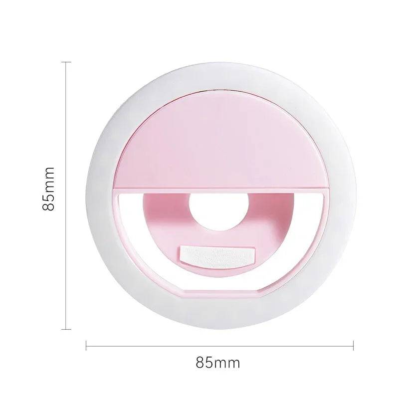 Led Selfie Ring Light USB Charge Portable - PMMNAPOLES