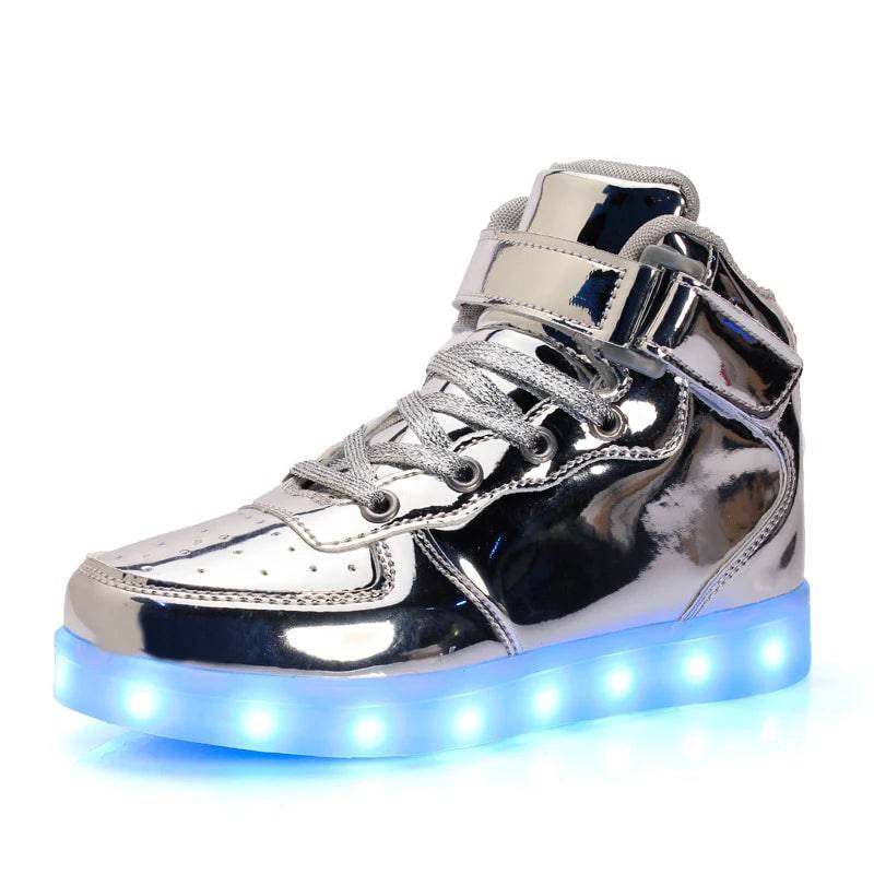 Fashion Shiny Light  Designer Shoe - PMMNAPOLES