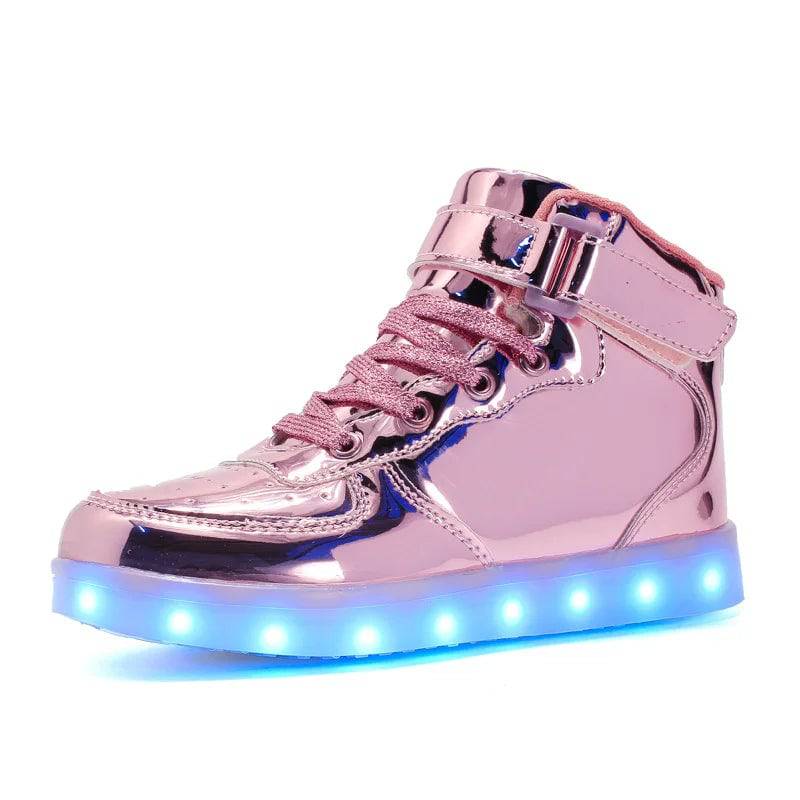 Fashion Shiny Light Designer Shoe - PMMNAPOLES