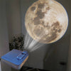 Aurora moon projection lamp, creative atmosphere night light - PMMNAPOLES